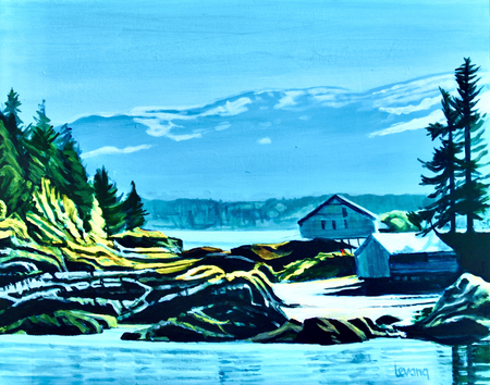 A Quadra View   16 x 20