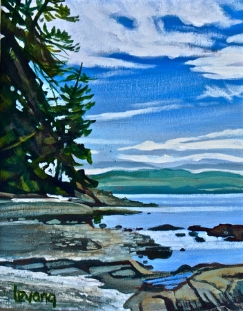 At Moses Point  10 x 8