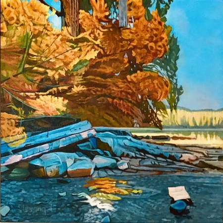 Cole's Bay Flourish  24 x 24