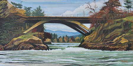 Gorge Crossing  18 x 36