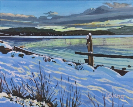 Patricia Bay Winter Scene 8 x 10