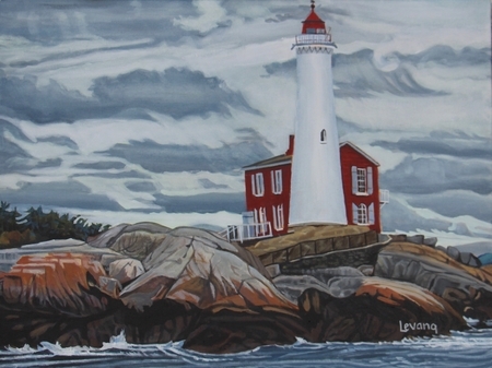 Fisgard Lighthouse 18 x 24