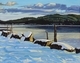 Snow At Patricia Bay 16 x 20